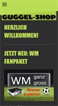 Mobile Screenshot of guggel-shop.de